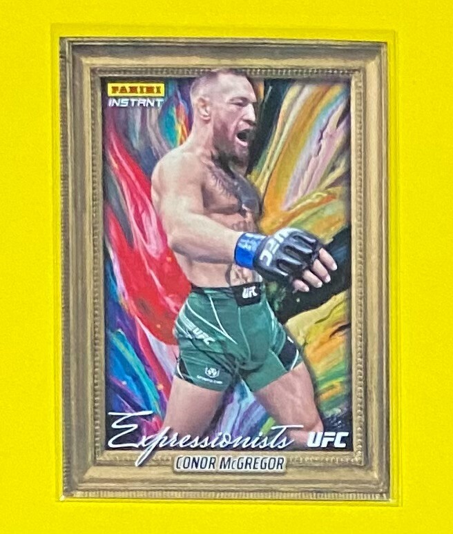 2022 Panini Instant UFC Conor McGregor EXPRESSIONISTS 1/554 Lightweight #E6 🔥