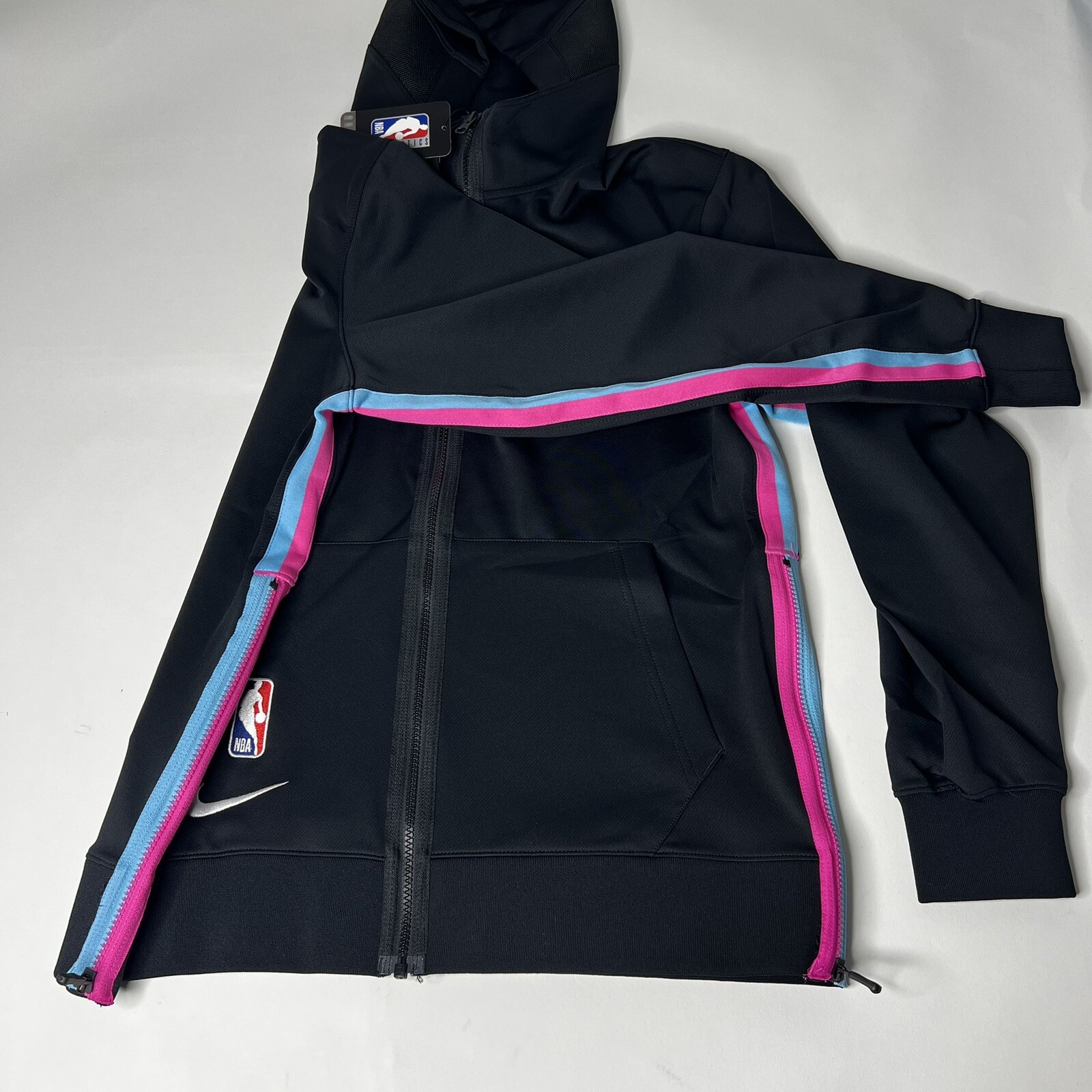 Nike Miami Heat ViceVersa City Edition Therma Flex Showtime Zip Hoodie Men M NWT