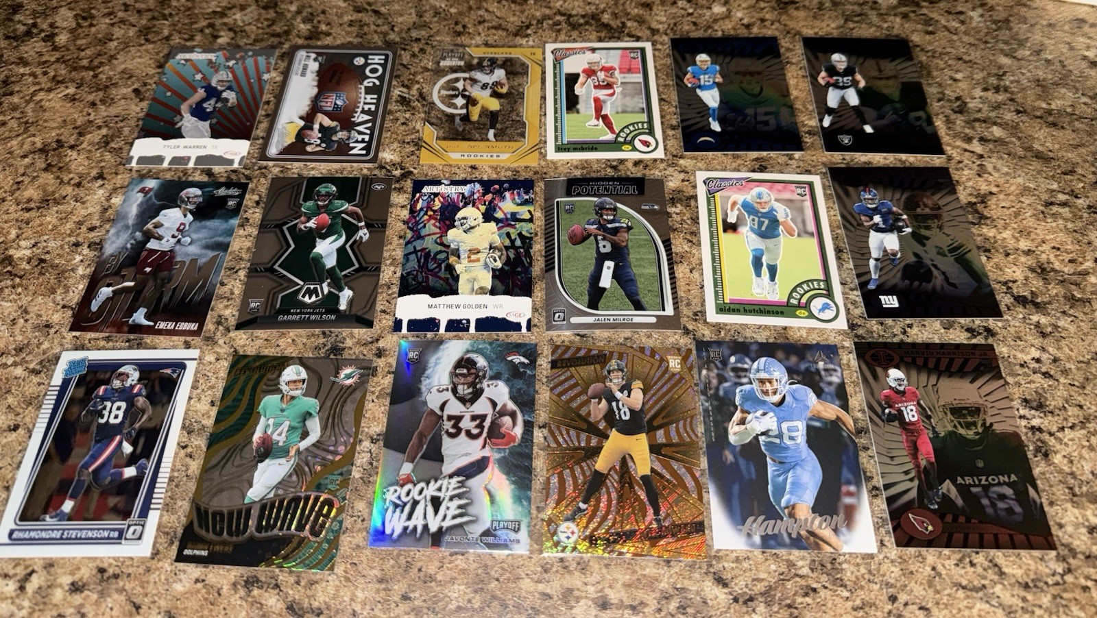 HUGE ALL Football Rookie Card Lot! 300ct Box Full!!