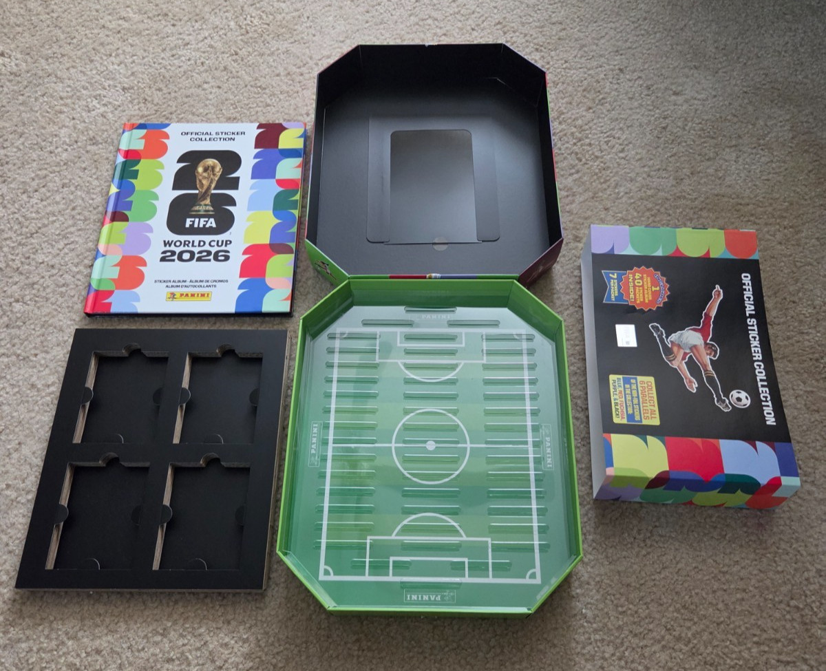 2026 Panini World Cup Sticker Stadium Box Costco HardCover Album *NO STICKERS*