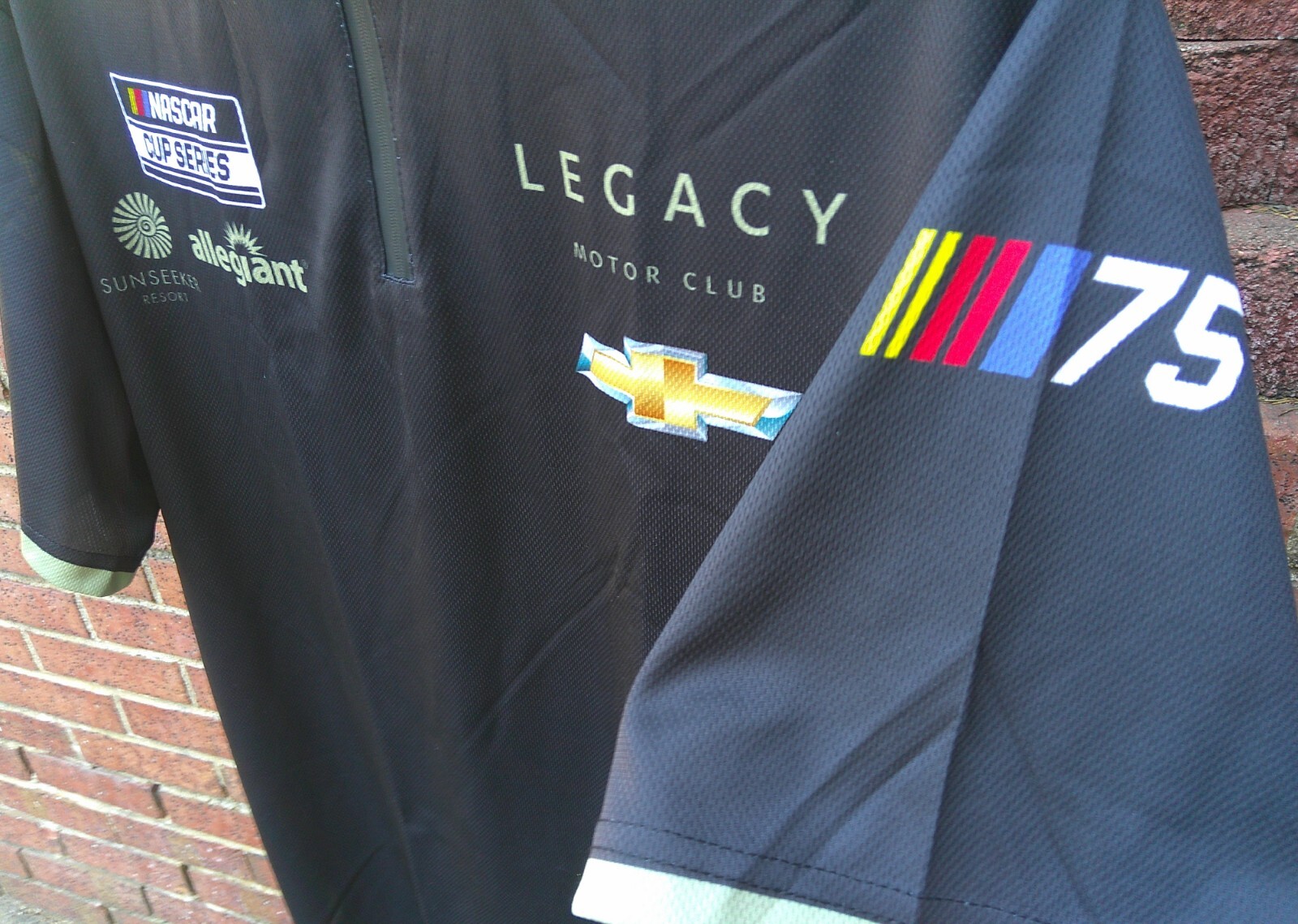 Noah Gragson #42 ALLEGIANT/Legacy Motor Club race day pit crew shirt – LARGE