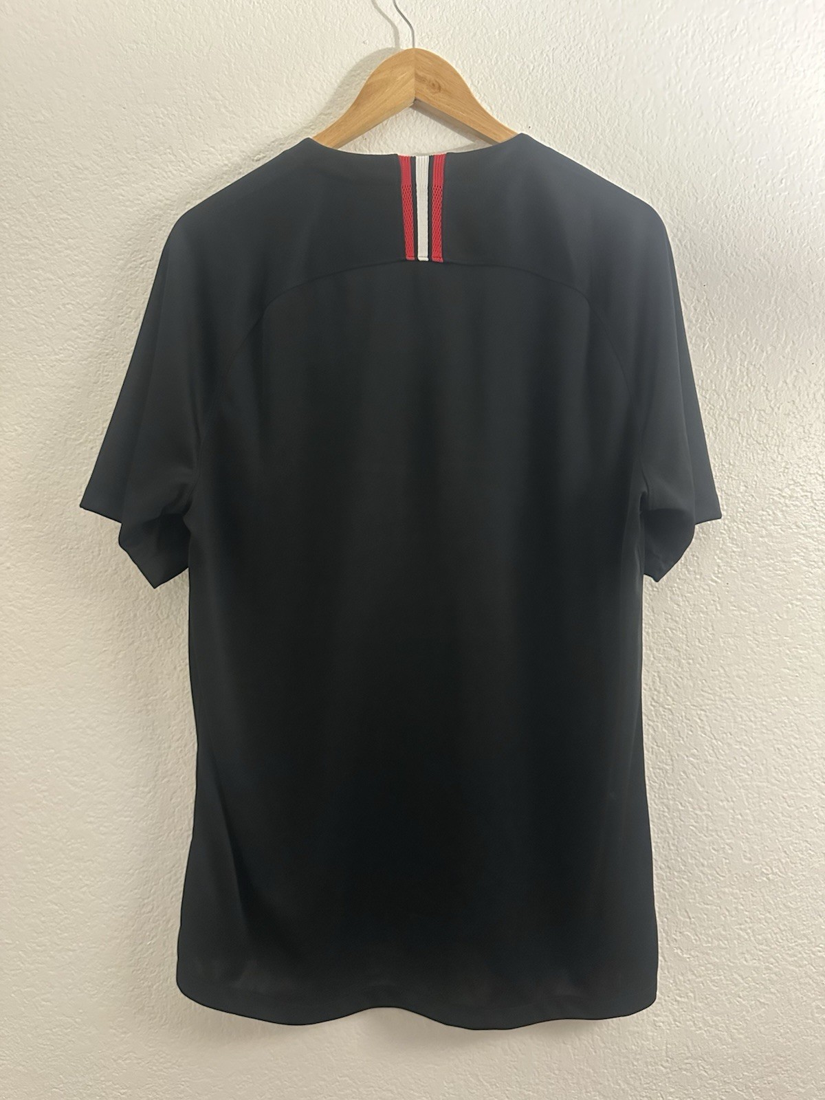 2018 Jordan X PSG Paris Jersey Black Size Large
