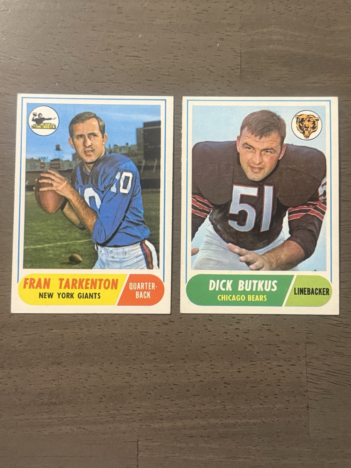 1968 TOPPS FOOTBALL #1-219 EX/EXNM COMPLETE YOUR SET FREE SHIPPING