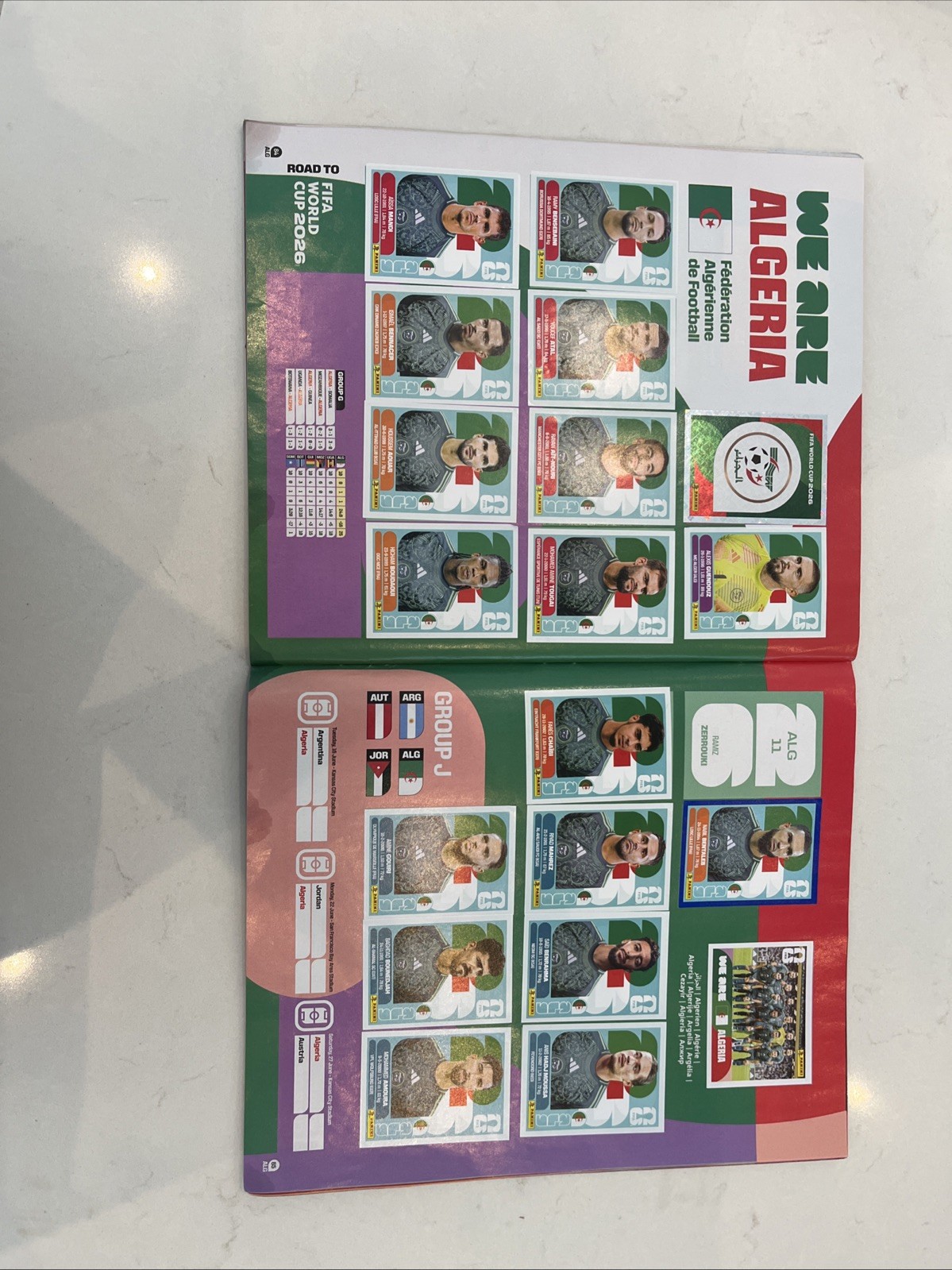 OFFICIAL Panini Sticker World Cup Album 75% Done 210 dollar value some rips