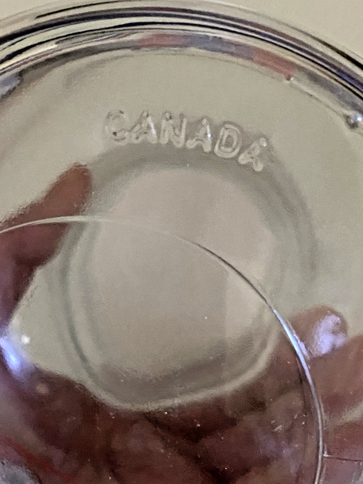 Vintage-1994 World Cup-USA Soccer-Striker-Glass Carafe w/Lid-1994
