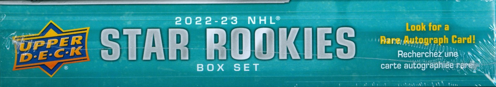 2022-23 Upper Deck NHL Star Rookies Hockey Factory Sealed Box 20-Set Case