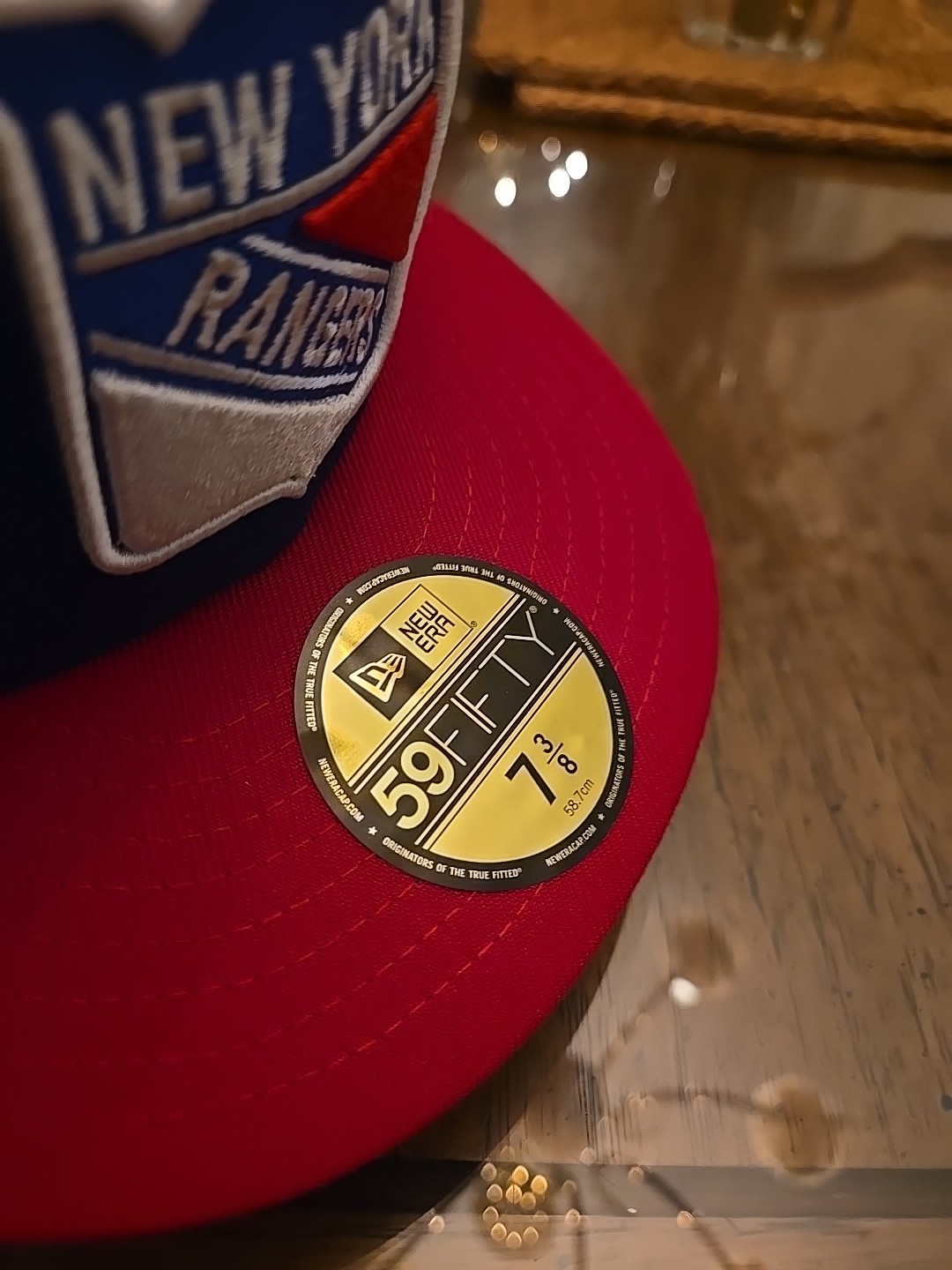 NewYork Rangers New Era Fitted Hat,NHL 595O 1994 All-Star Game NYC Exclusive…