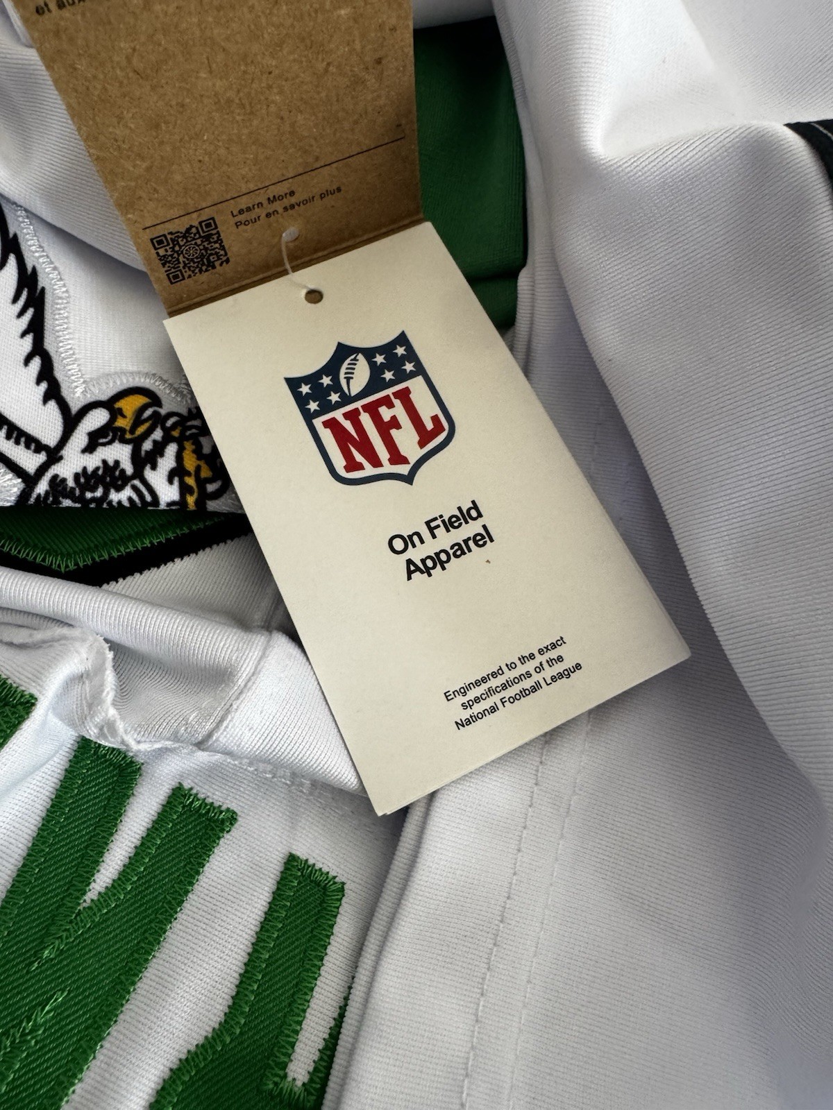 Nike Philadelphia Eagles #26 On Field Dri-FIT Jersey White Green Black S