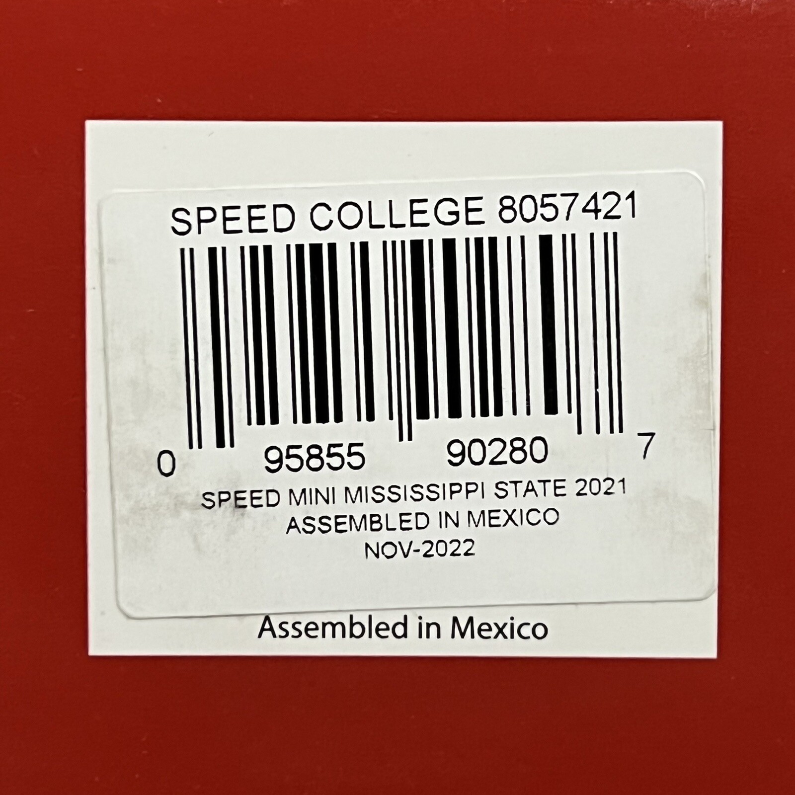 Mississippi State Bulldogs Speed Mini Helmet Riddell NCAA Licensed Brand New!