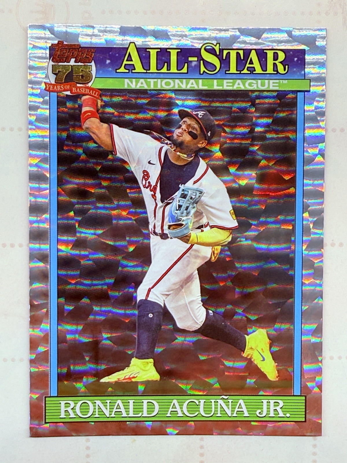 2026 Topps Series 2 – 1991 Topps All-Stars Crackle Foil 6 Card Lot