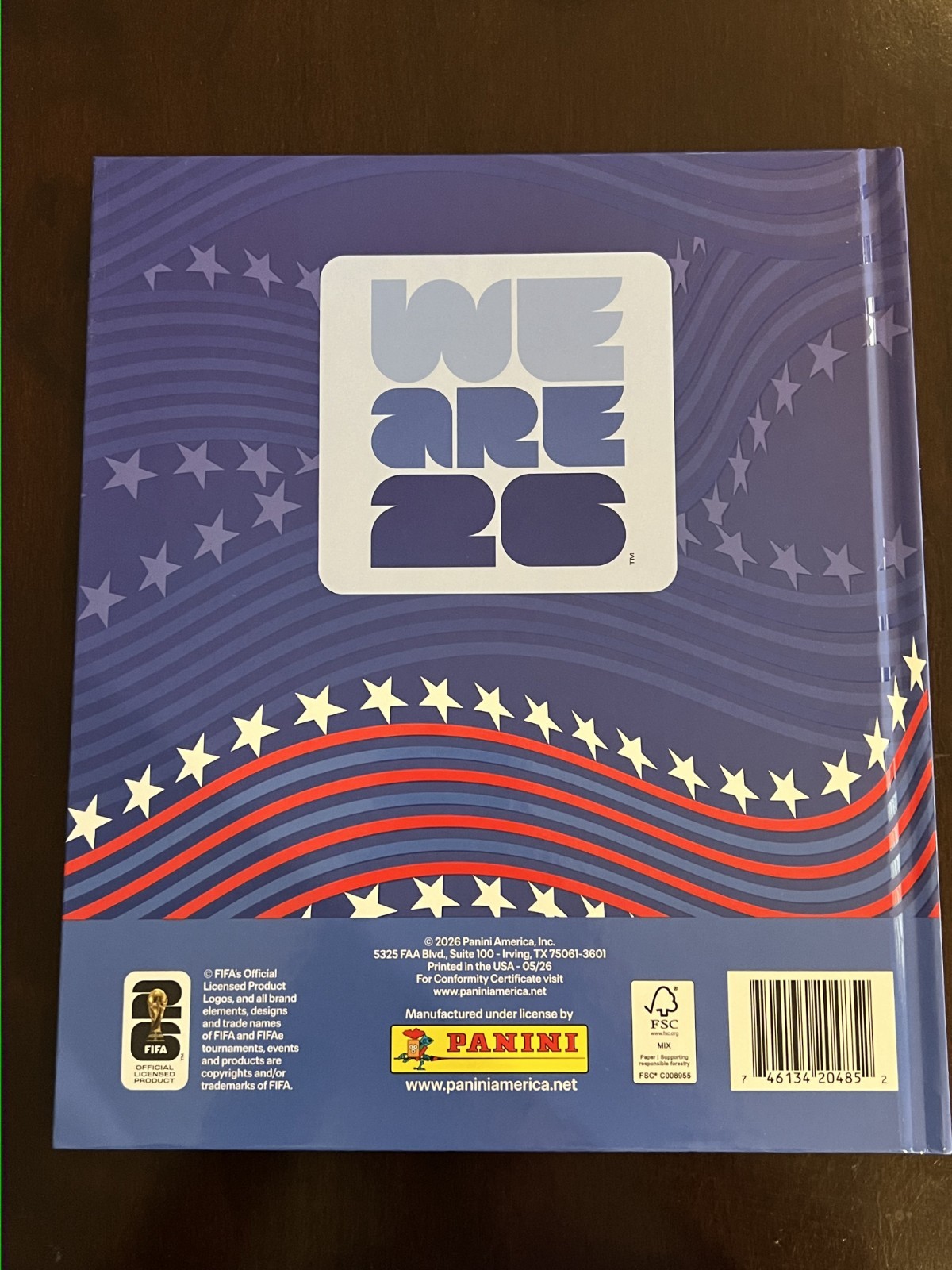 2026 Panini FIFA World Cup Limited Edition Hardcover sticker album 1 of 2026