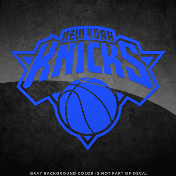New York Knicks NBA Vinyl Decal Sticker – 4″ and Larger- 30+ Color Options!