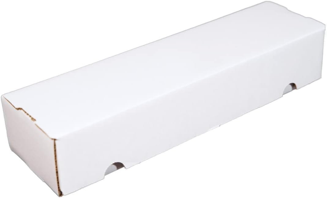 Collectible Card Storage Box Set – 3-Pack, 800-Count, White, Durable Design