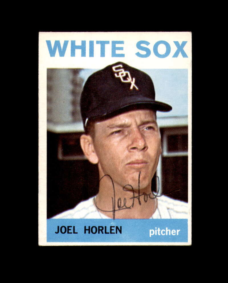 Joel Horlen Signed Authentic 1964 Topps Chicago White Sox Autograph