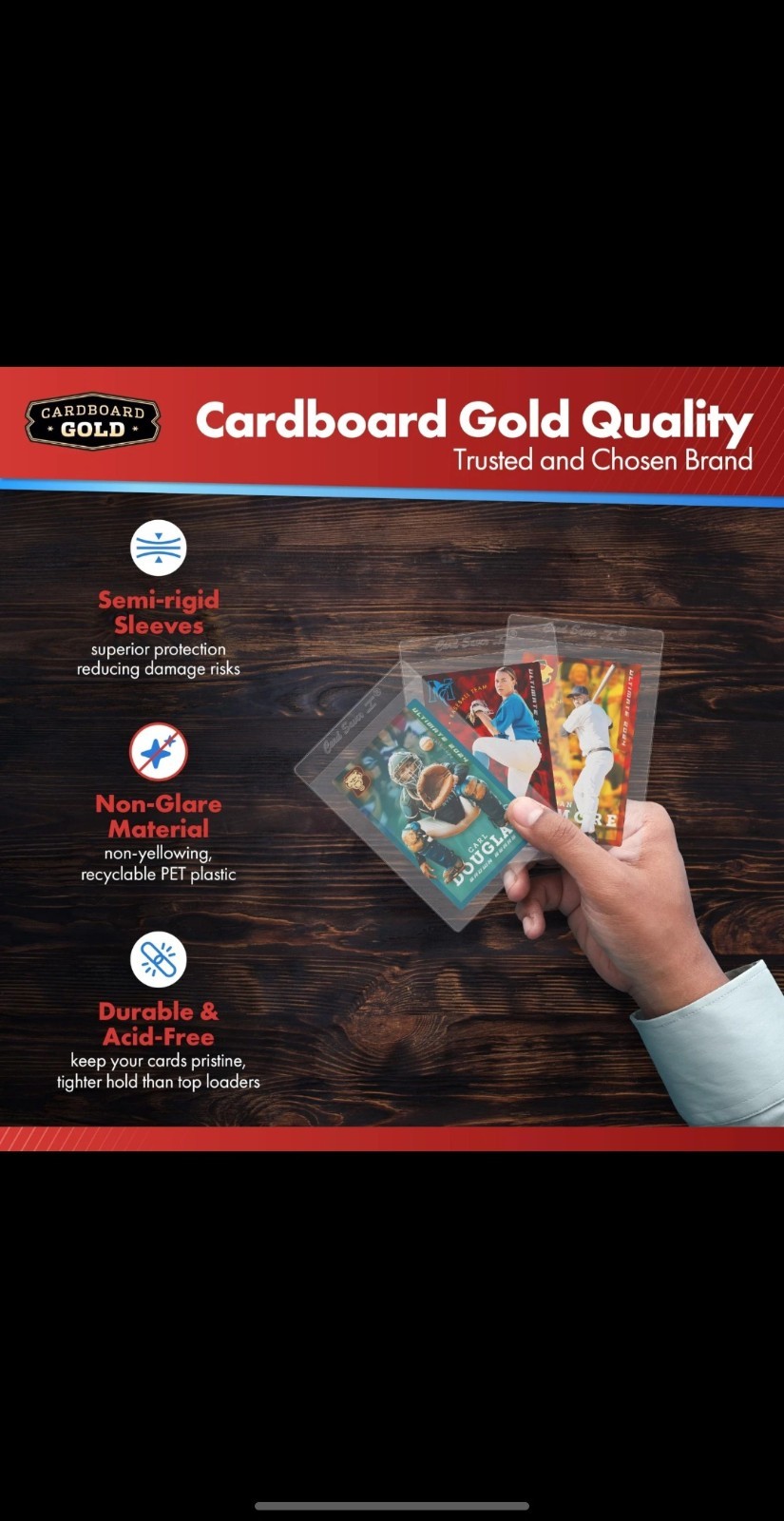 Card Saver 1 Card Holder PSA/BGGraded Card Submittions 50 100 200 500 1000 2000