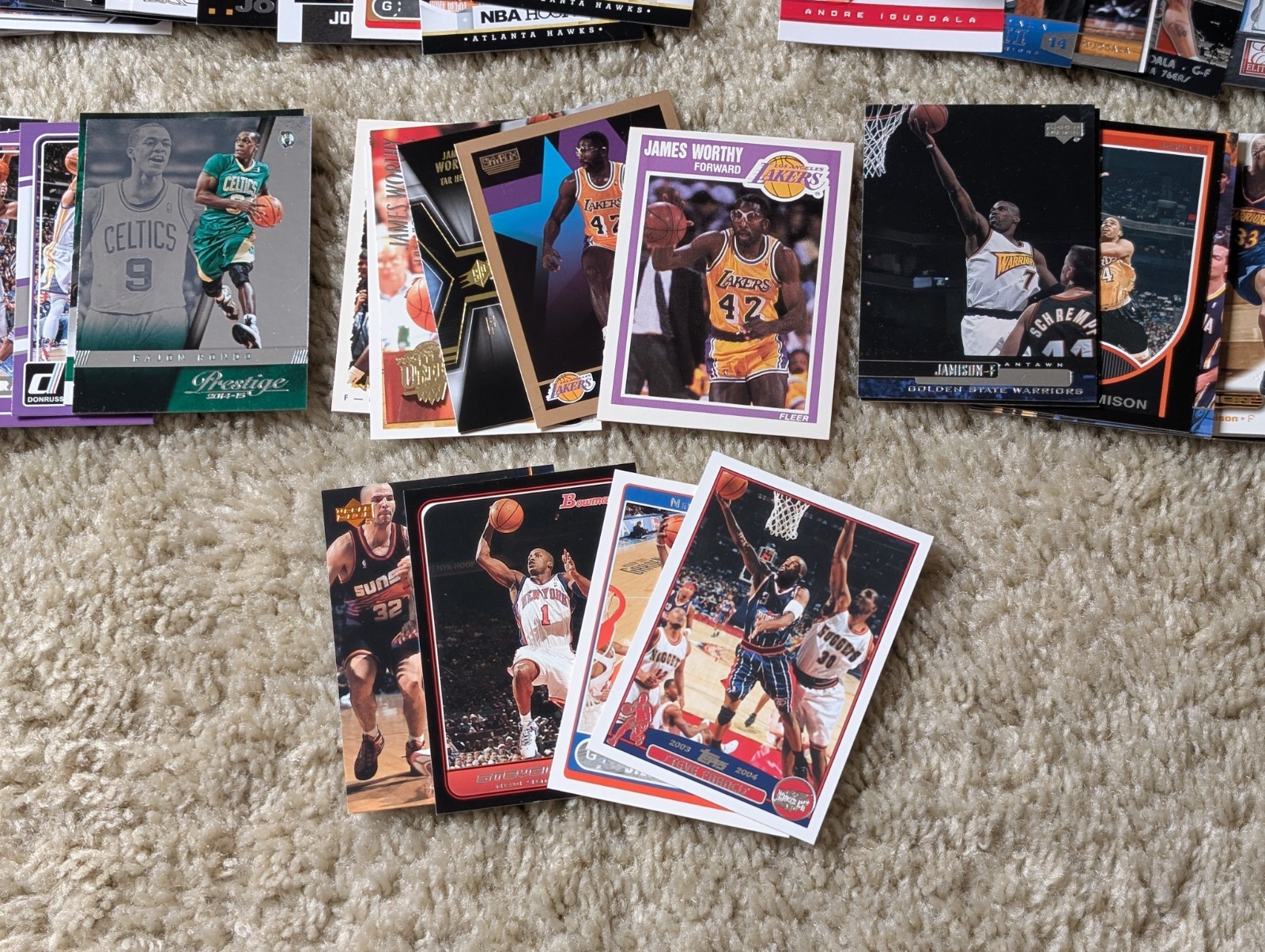 NBA Stars & HOF 450+ Card Lot- Topps Upper Deck Fleer Ultra Metal Great Mix 👀