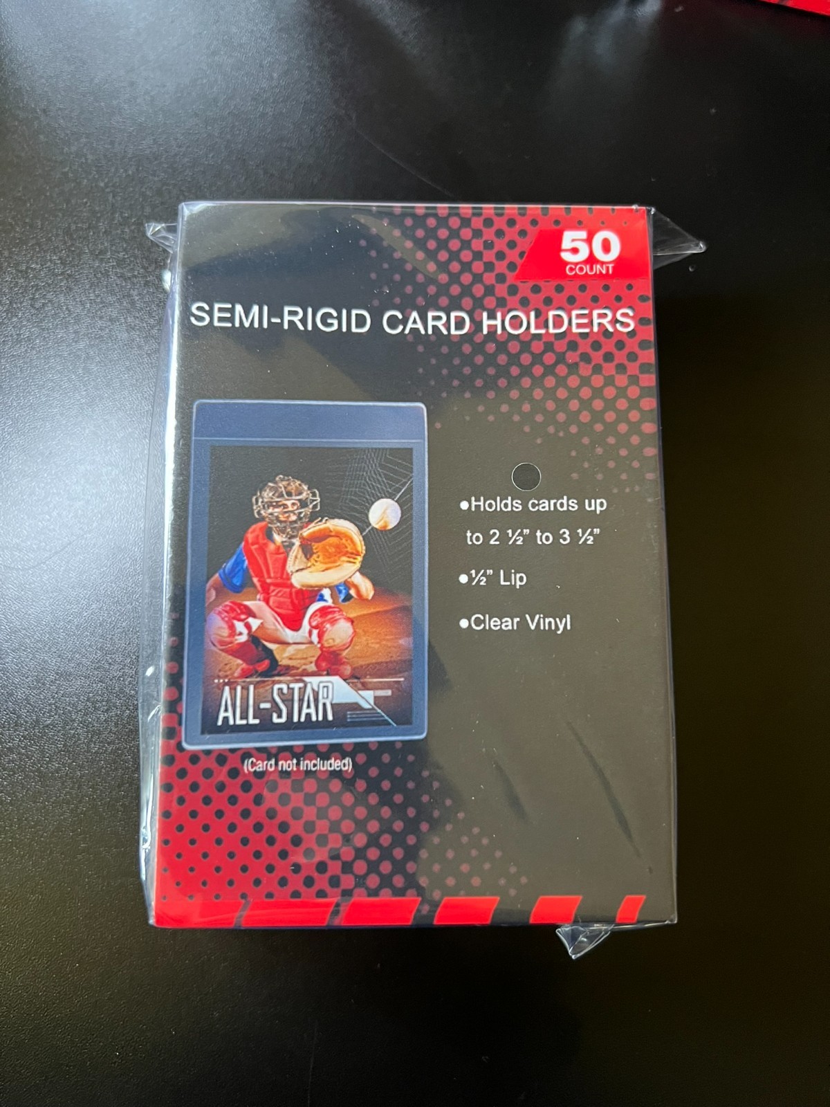 1000 Ultra Pro Semi Rigid Card Holders 20 Packs of 50