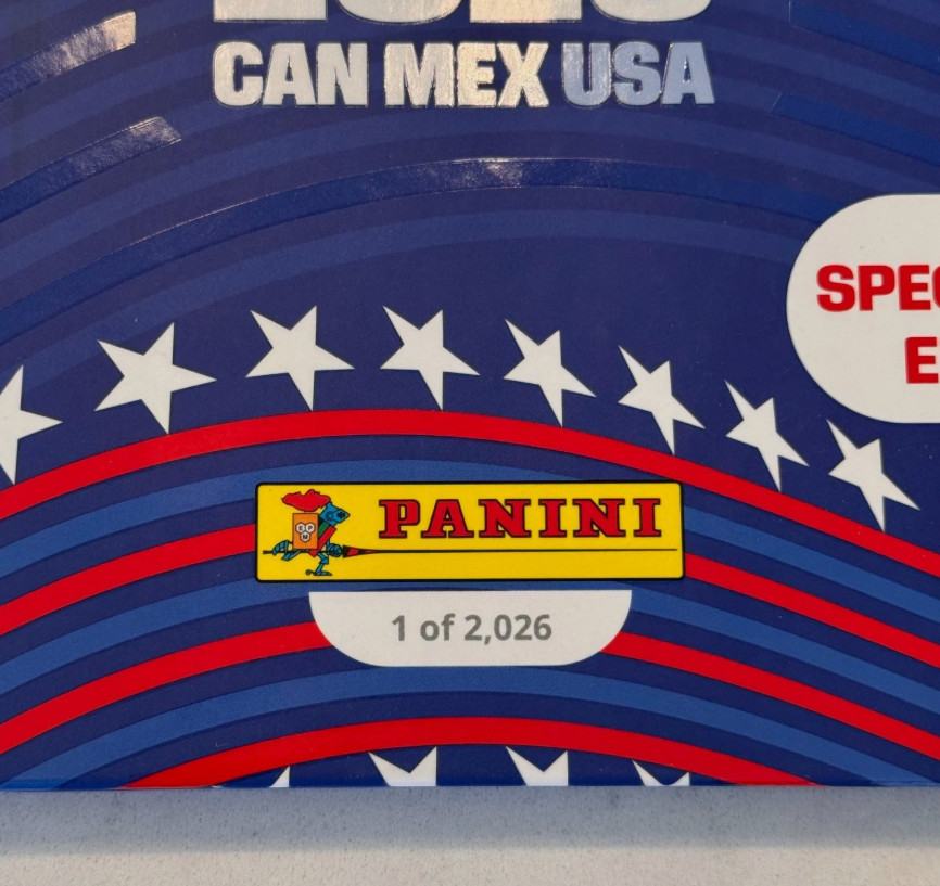 NEW Panini FIFA World Cup 2026 Hardcover Limited Edition sticker album 1 of
