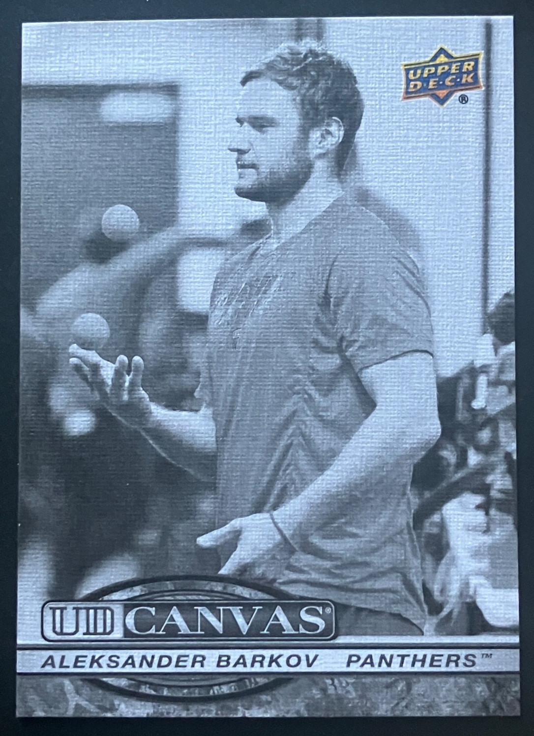 2025-26 Upper Deck Canvas Base / Black & White Parallels Kucherov – Smith – Aho