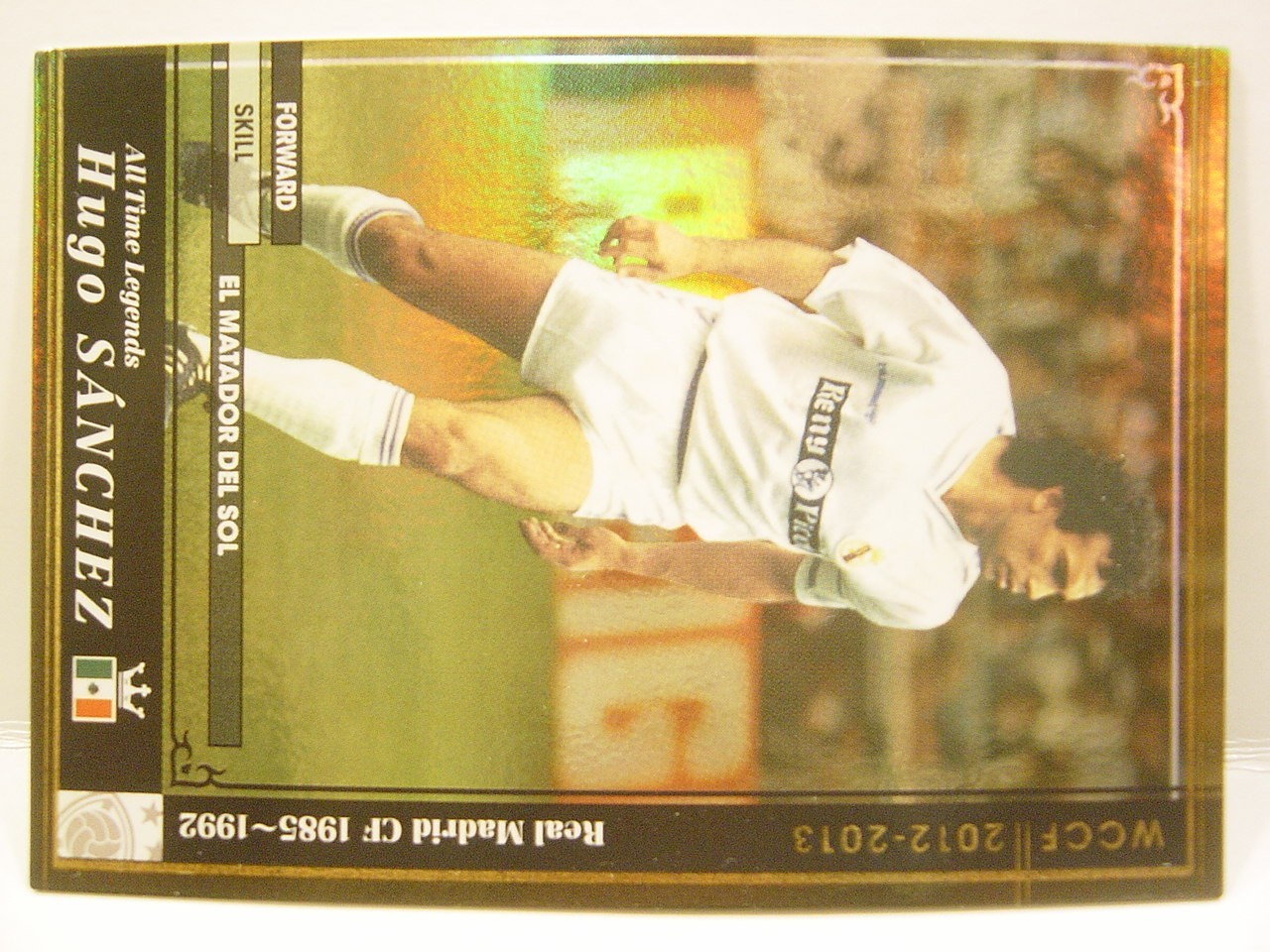 Panini WCCF 2012-13 ATLE Hugo Sánchez 1958 Mexico　FW No.9 Real Madrid CF Legends