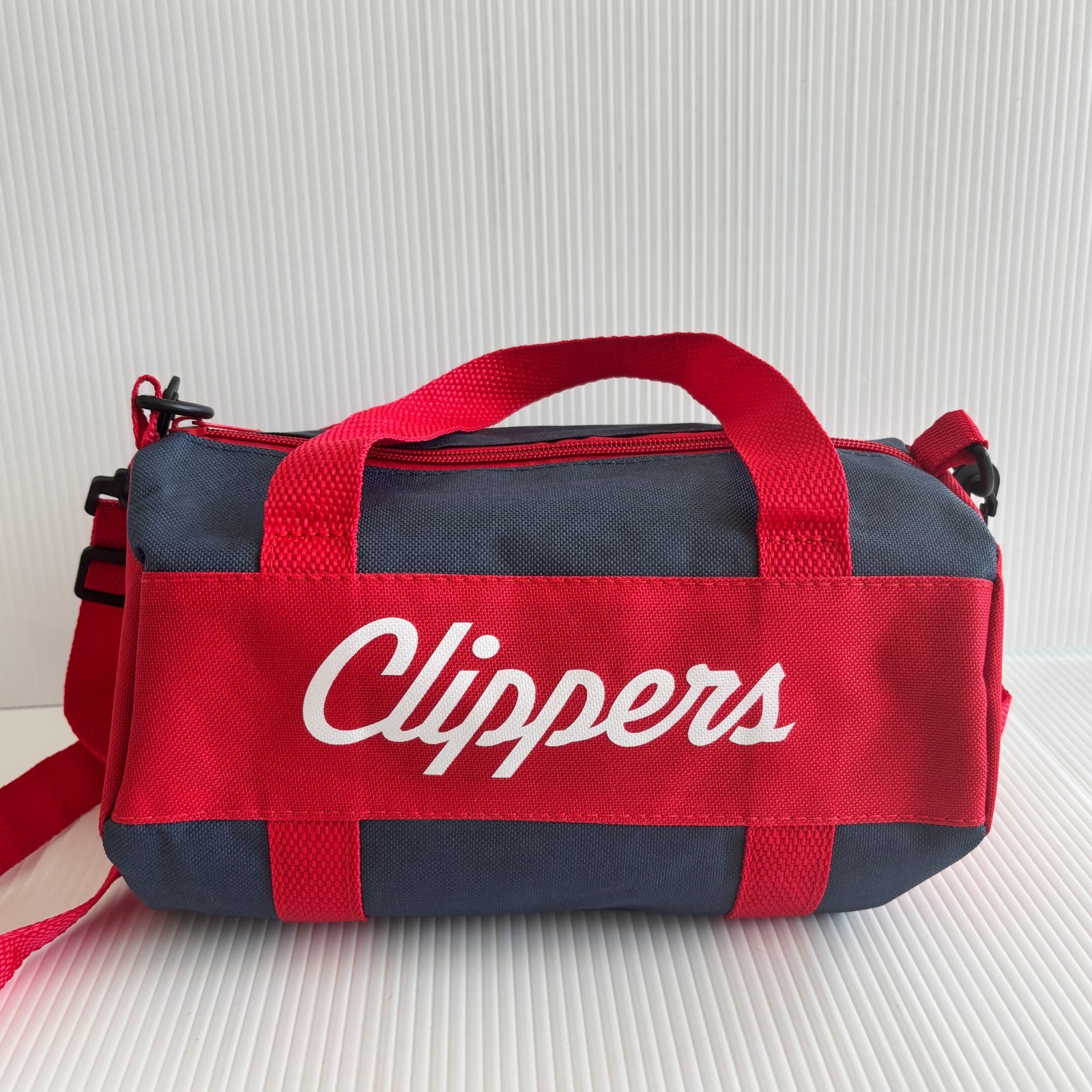 LA Clippers Mini Gym Bag Blue Red Stadium Giveaway Kaiser 9in x 6in