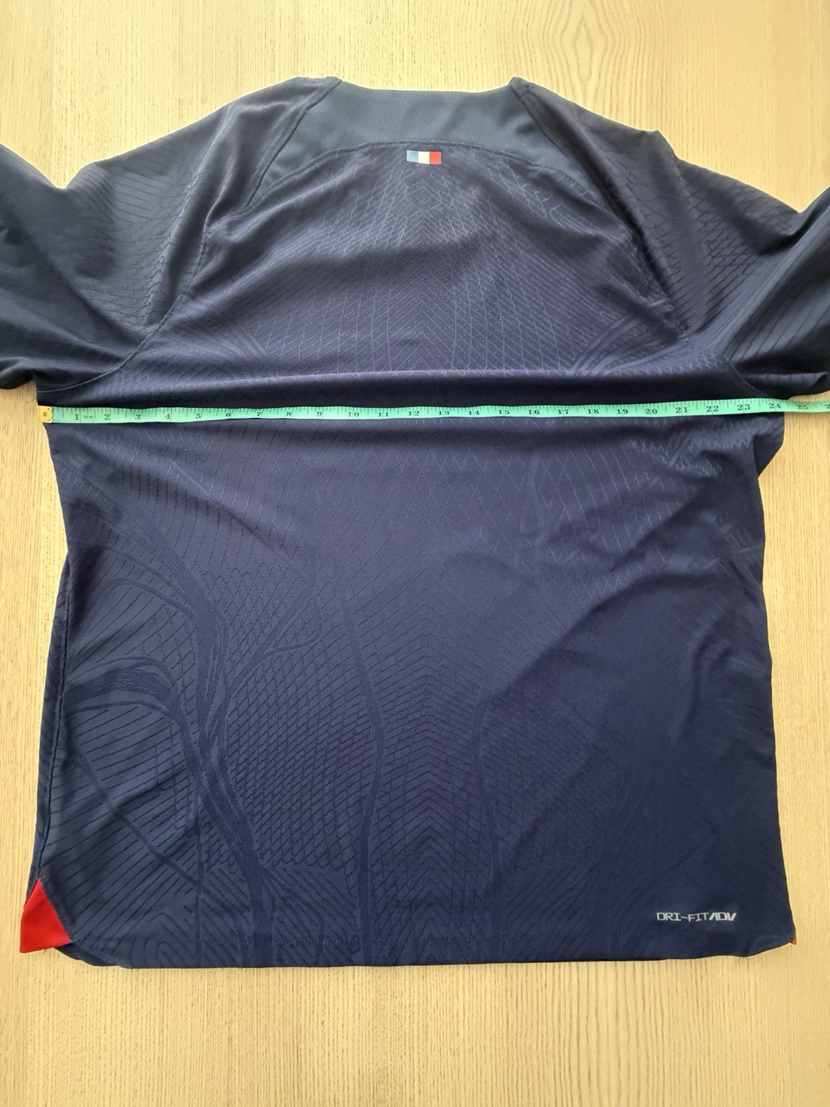 Nike PSG Jersey XL Paris Saint Germain Qatar Airways Blue Soccer Shirt Dri Fit