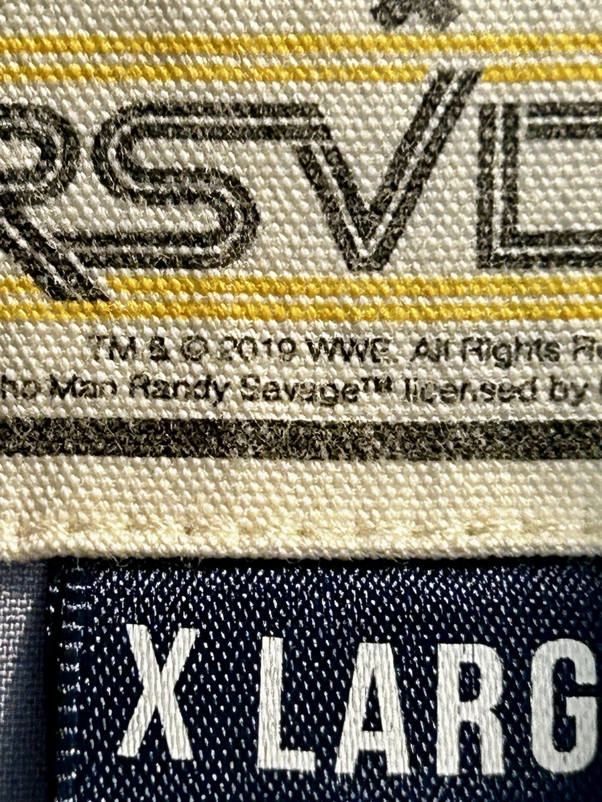 RSVLTS x WWE Legends x Macho Man Randy Savage Button Down Kunuflex XL See Below