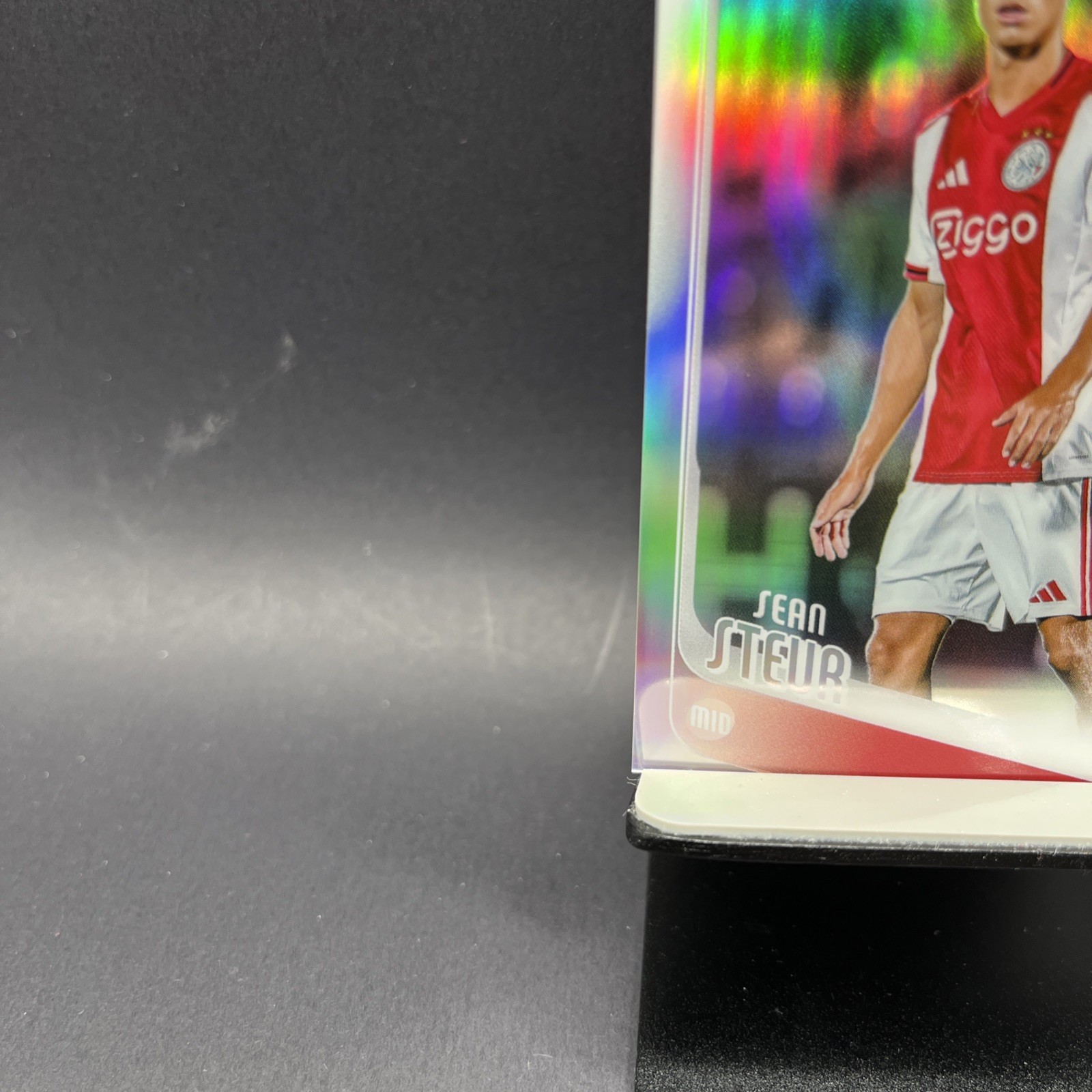 🔥🔥Sean Steur 2025-26 Topps Chrome UEFA UCC Refractor Rookie AFC Ajax #43🔥🔥