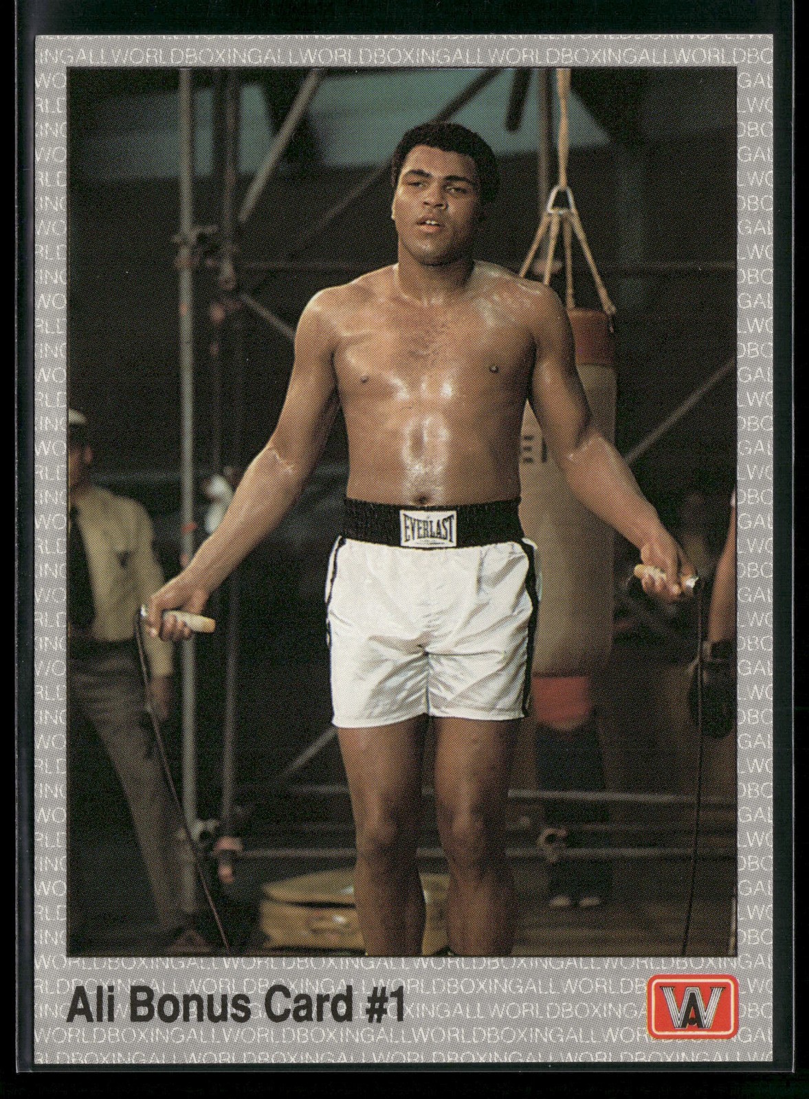 1991 All World #44 Muhammad Ali HOF [VG] [Boxing] [Base Set Boxing Card]