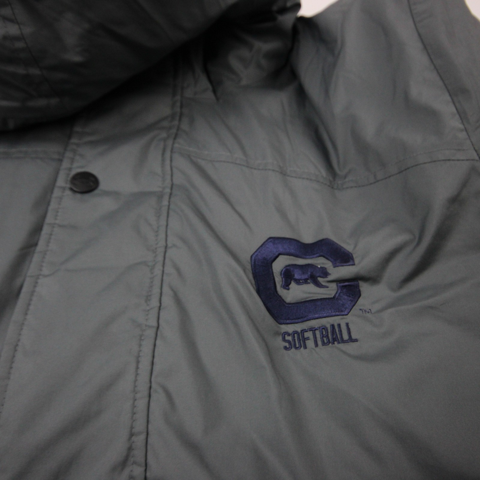 California Golden Bears Under Armour Storm Winter Jacket Men’s Gray Used XL