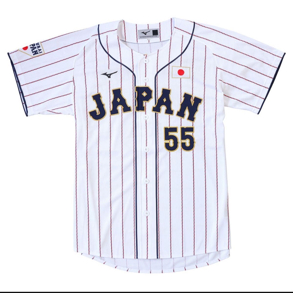 Munetaka Murakami Samurai Japan WBC Replica Home Jersey L Size Mizuno #55