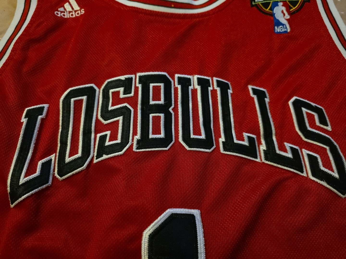 Rare LosBulls Derrick Rose Chicago Bulls Latin Nights Adidas Jersey Size Large,