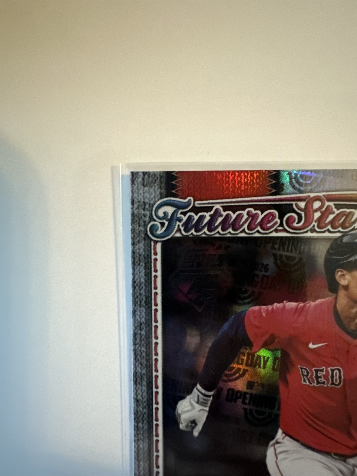 2026 Topps Series 1 Kristian Campbell Opening Day Foil Variation #125 Red Sox