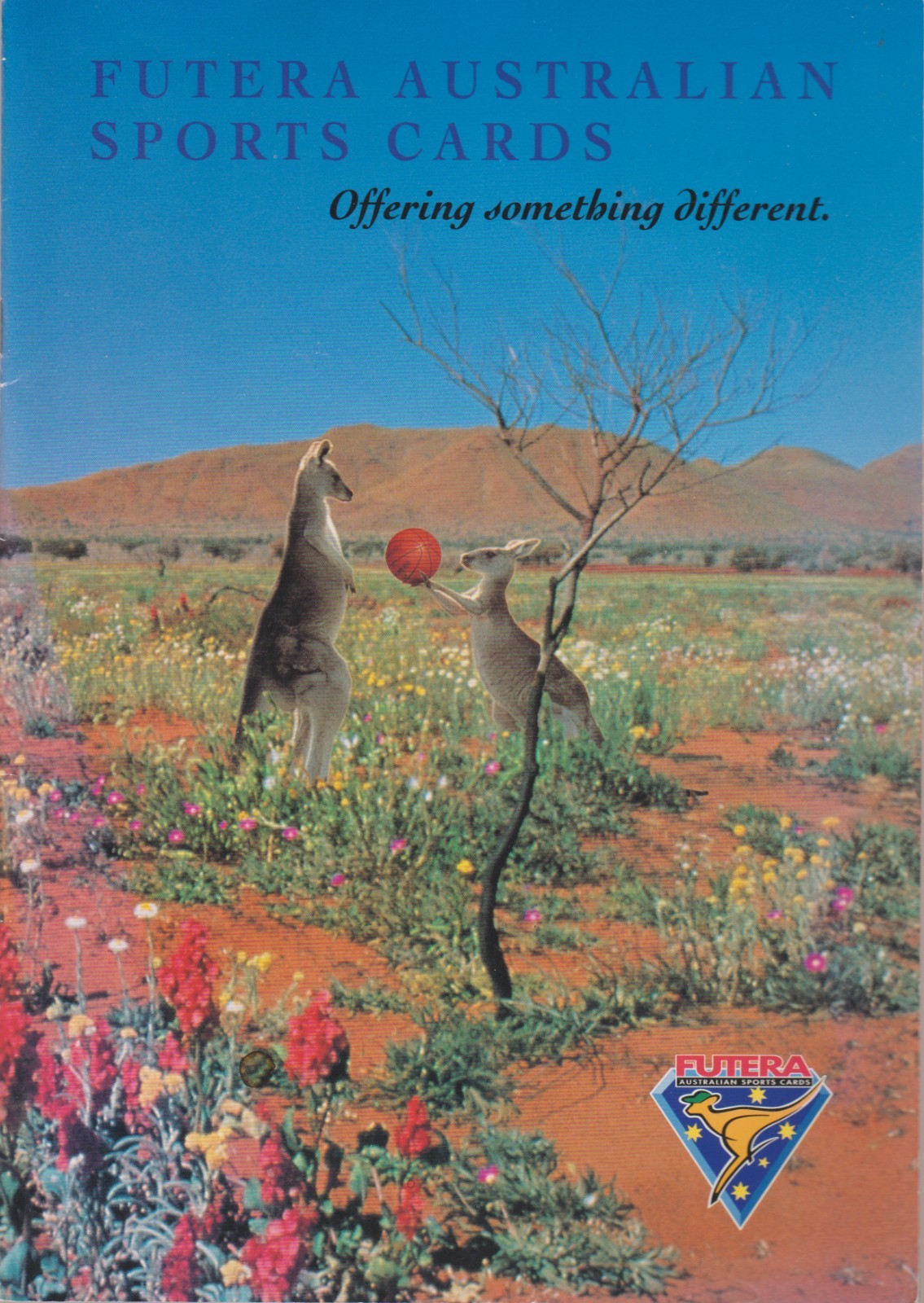 Early 1990’s Futera Australian Sports Cards Promotional Magazine 24 Page Promo