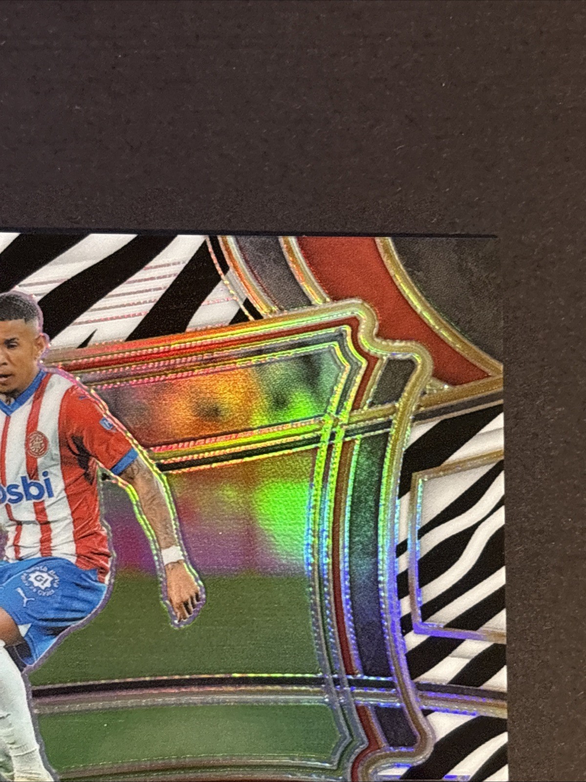 2023-24 Panini Select La Liga – Field Level Savio #241 Zebra Prizm /25 SSP