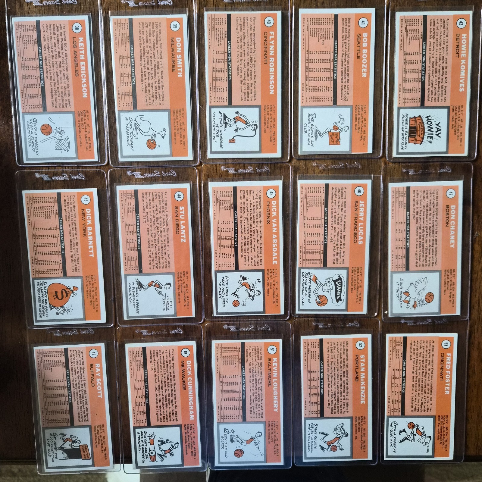 1970-71 Topps Basketball Near Set (171/175) Avg EX+ to NM