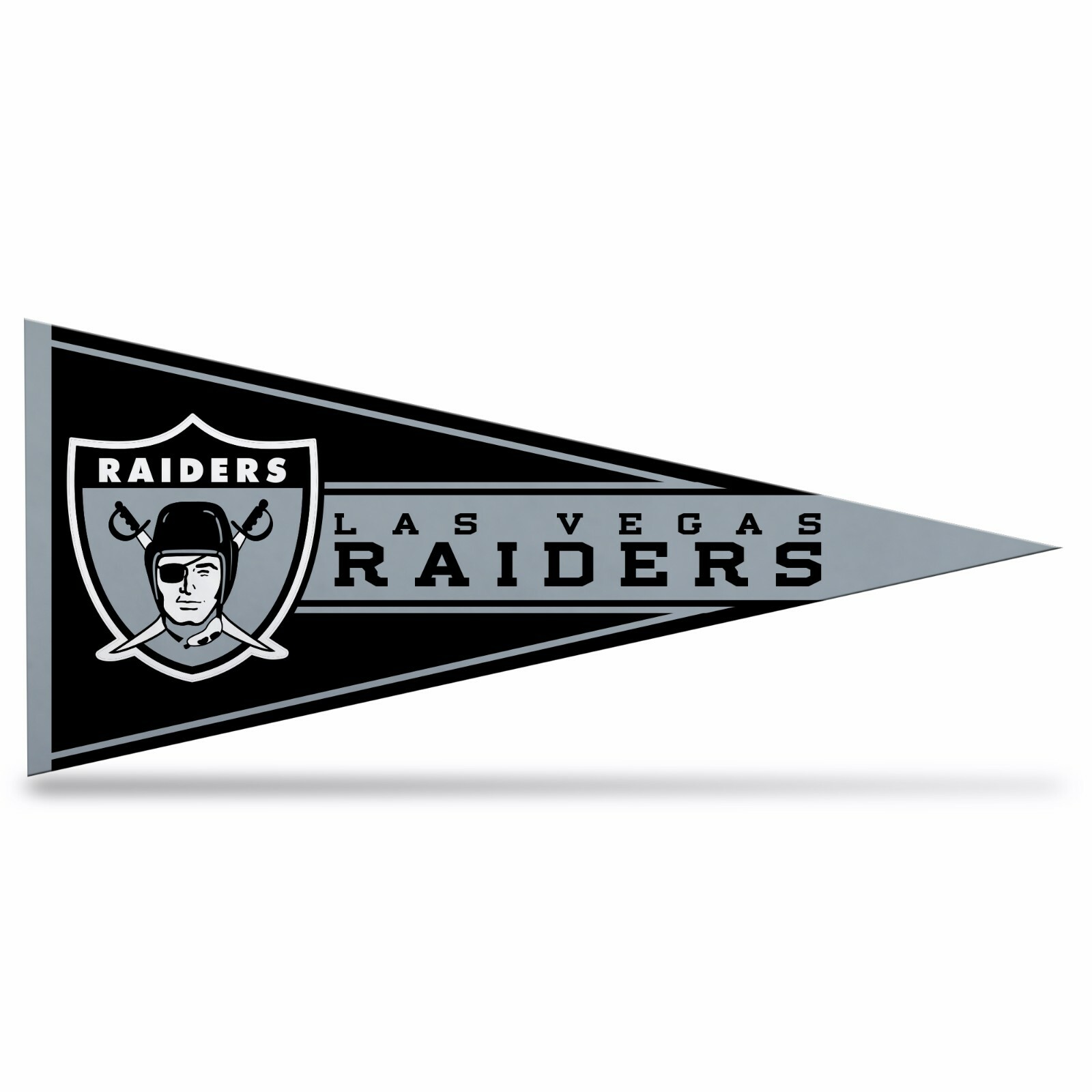 Las Vegas Raiders NFL Retro Mini Pennant 9″x4″, New, felt, Made in USA