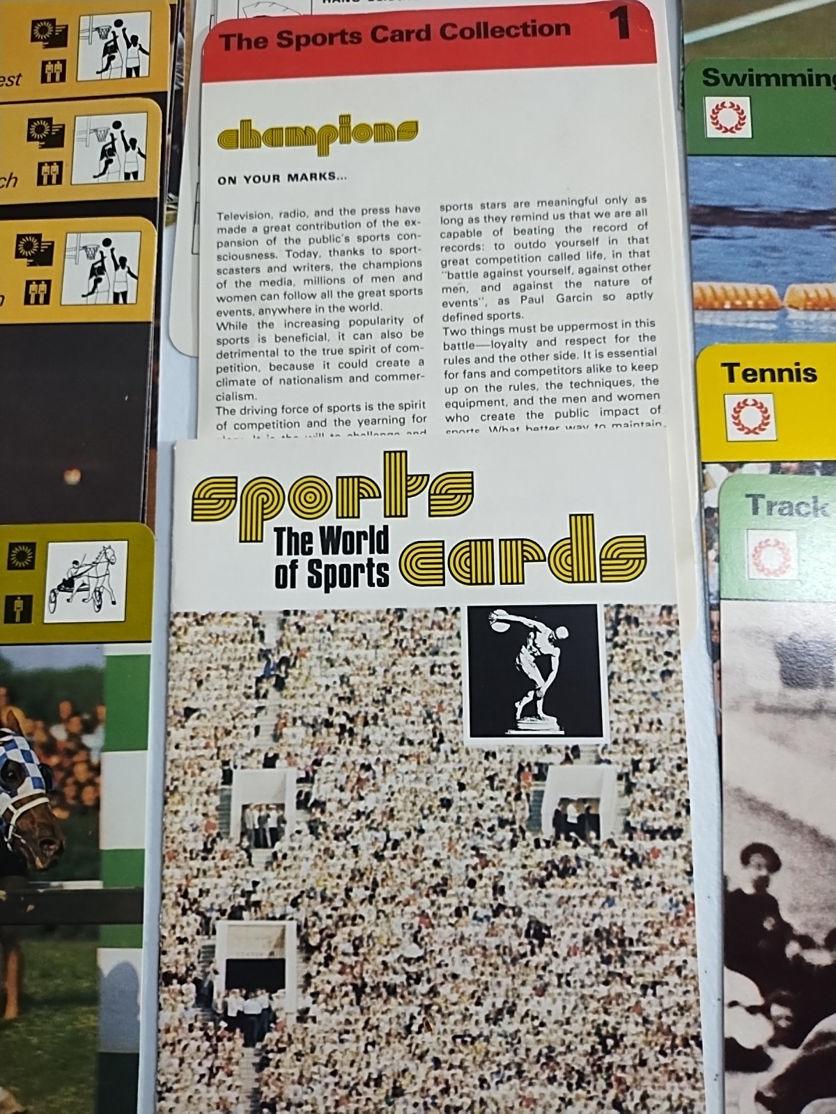 HUGE Lot of 200 1977-79 Sportscaster Cards ~ ALL SPORTS Plus Dividers & Digests