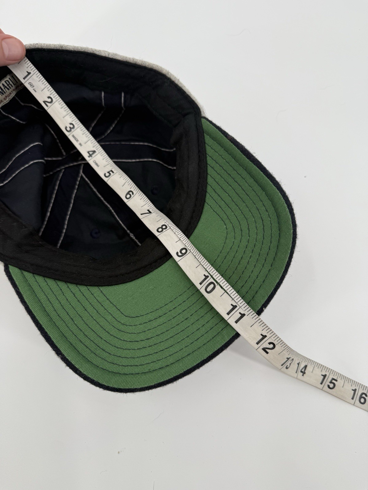 Vintage New York Black Yankees Negro League Blue Marlin Baseball Hat Size Large