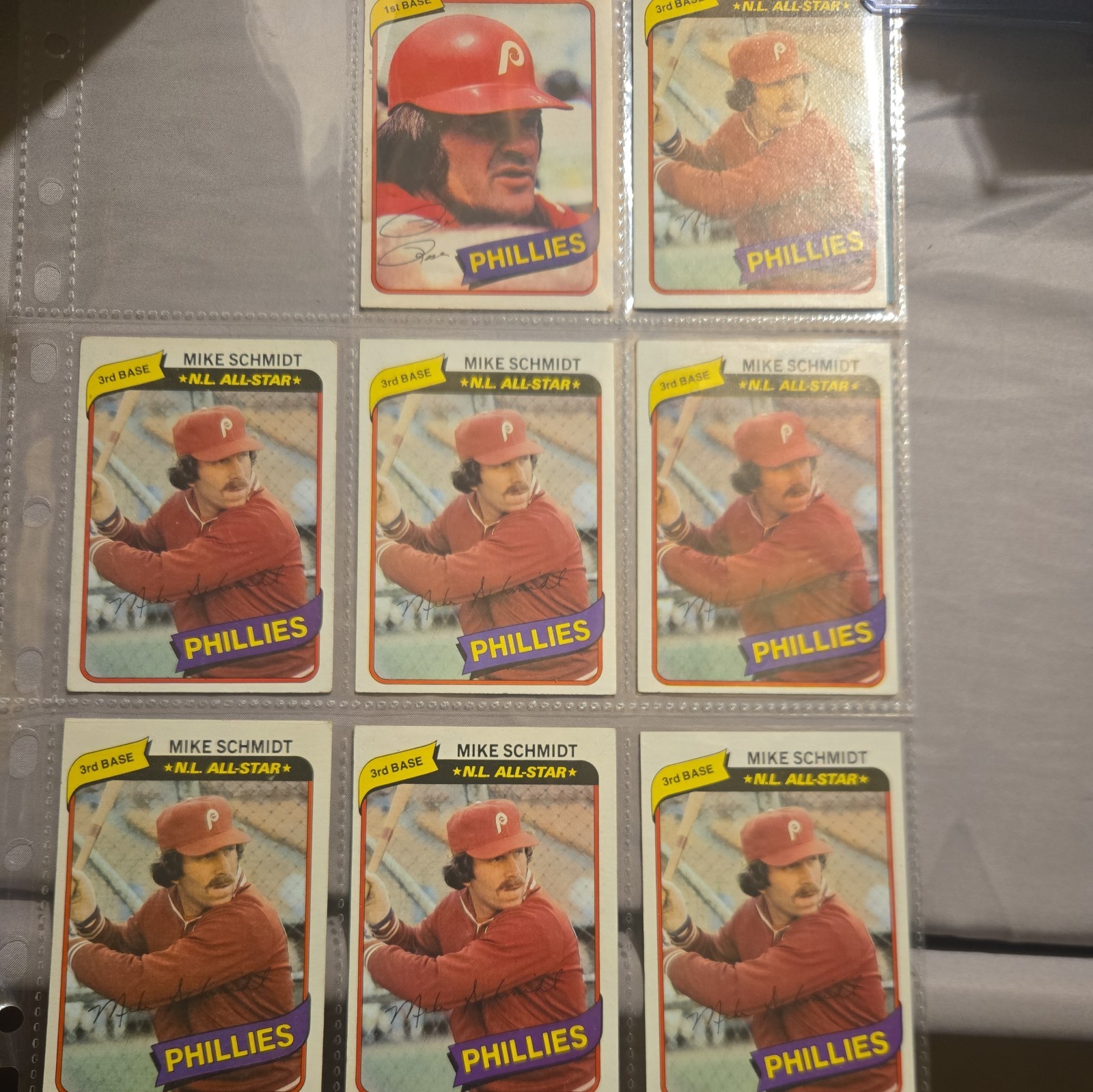 Mixed LOT Baseball Cards 80’s-90’s 450+ Cards. Unopened Packs, Hof F, and More.