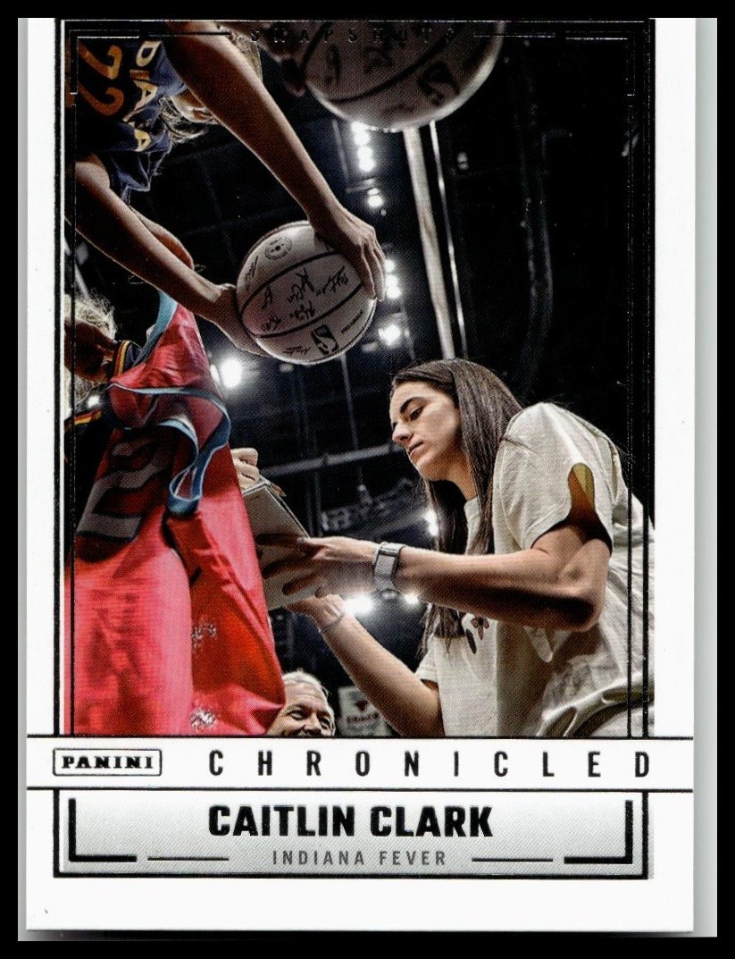 2025 PANINI CAITLIN CLARK CHRONICLED – COMPLETE YOUR SET – PICK YOUR CARD 1-100