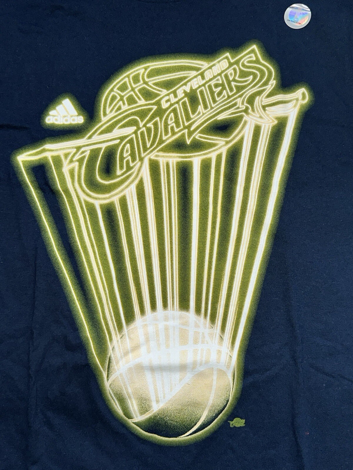Cleveland Cavaliers Adidas 2016 Adidas NBA Champs Larry Obrien Trophy Tee-Medium