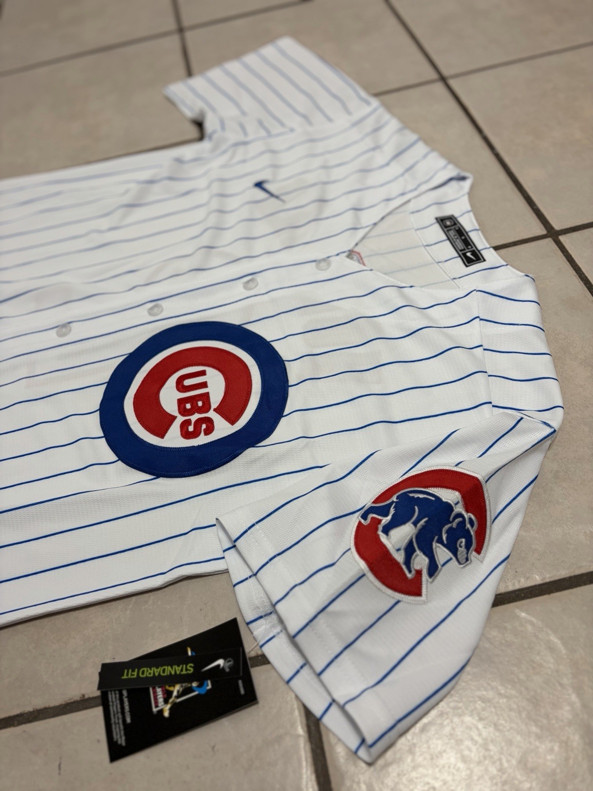 Chicago Cubs Nico Hoerner Home White Stitched Jersey