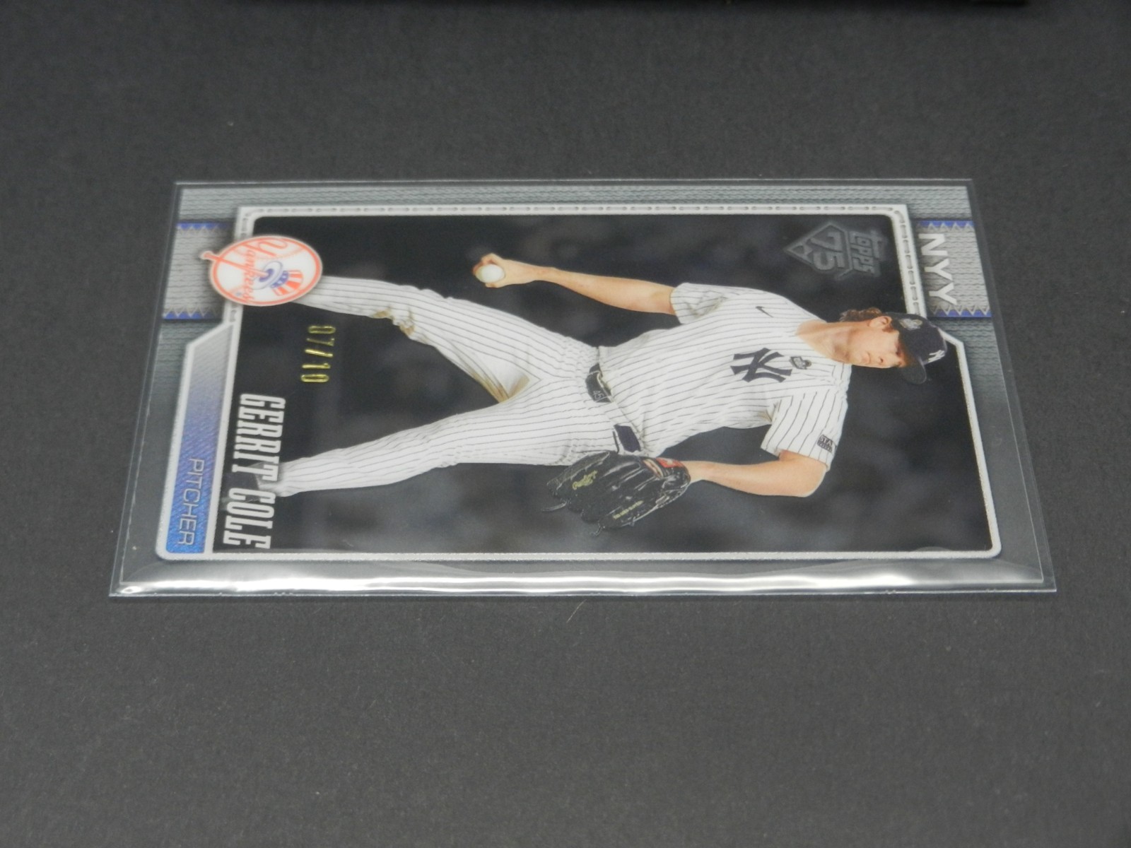 ⚾ GERRIT COLE /10 | CLEAR VARIATION SSP | 2026 Topps Series 2 #450 | 1:3,394 🔥