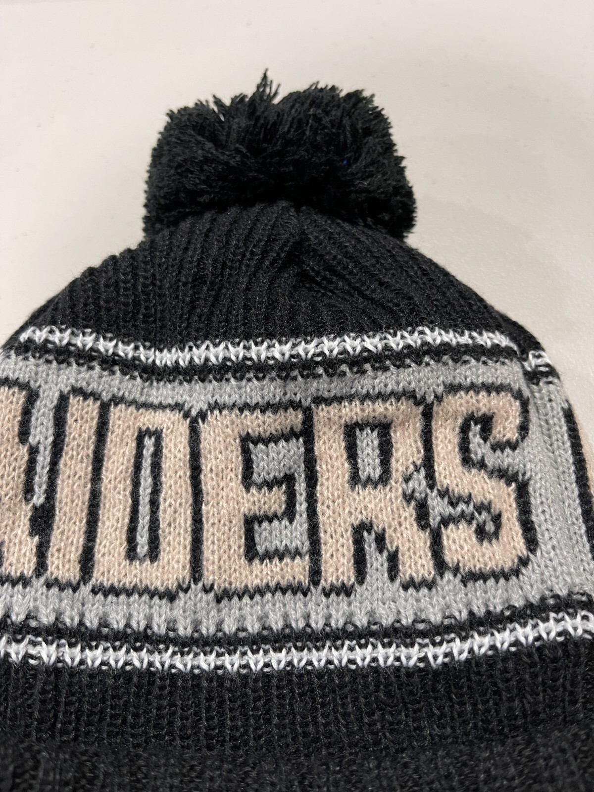 Las Vegas Raiders Knit Winter Beanie New Era Cap On Field Sideline Fleece Hat