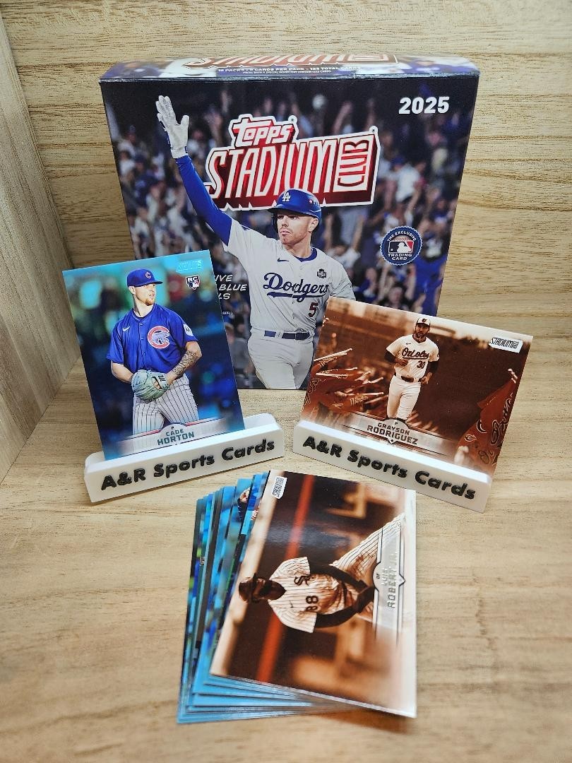2025 Topps Stadium Club- PARALLELS – Light Blue, Light Green, Pink, Sepia – Pick