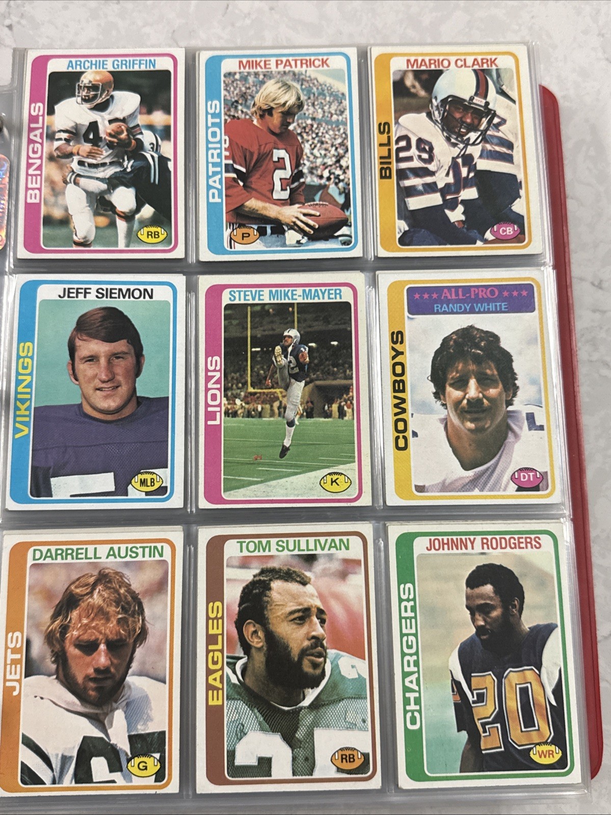 1978 Topps Football Card #s 1-176 +Rookies -You Pick- NFL Trading Cards