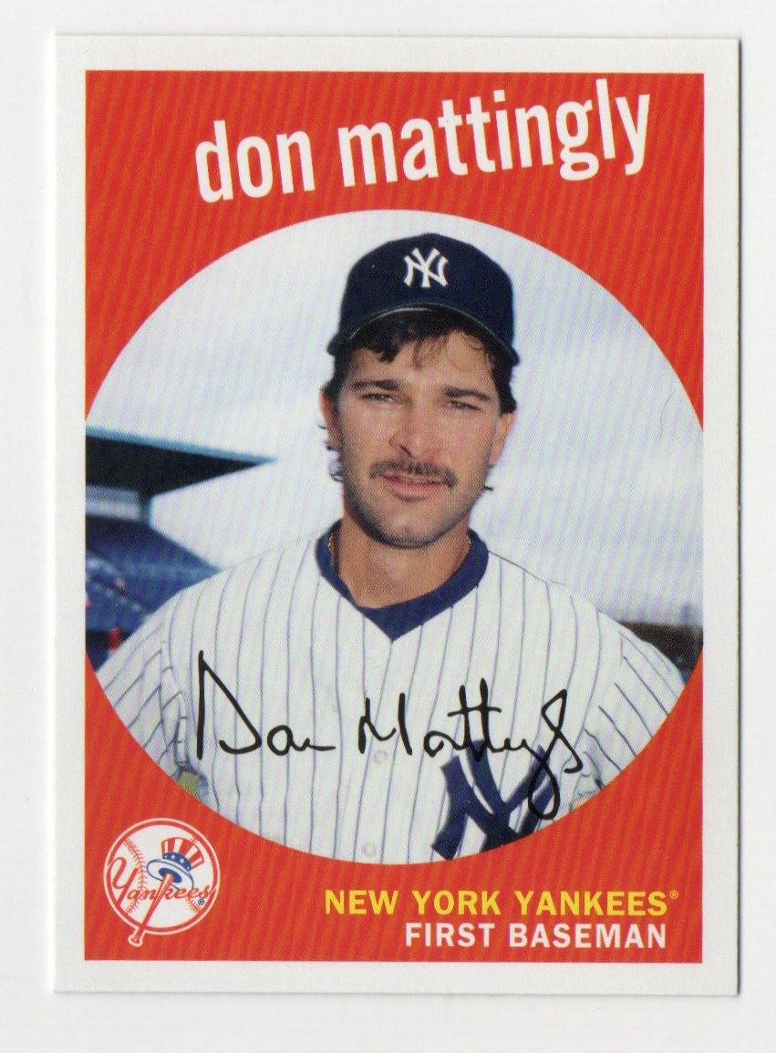2018 Topps Archives Don Mattingly New York Yankees 23