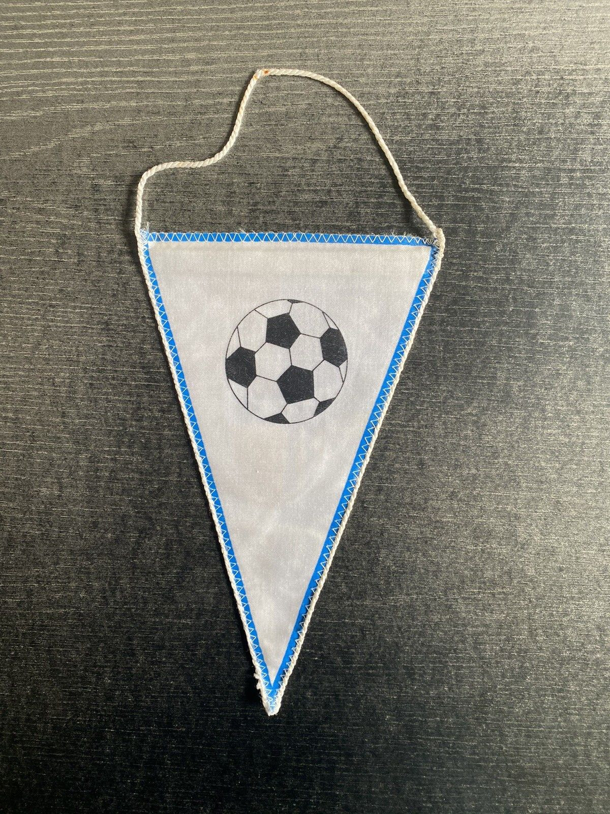 Pennant FC Karl-Marx-Stadt – White Cord – 14.5 X 24 Cm – Back Football
