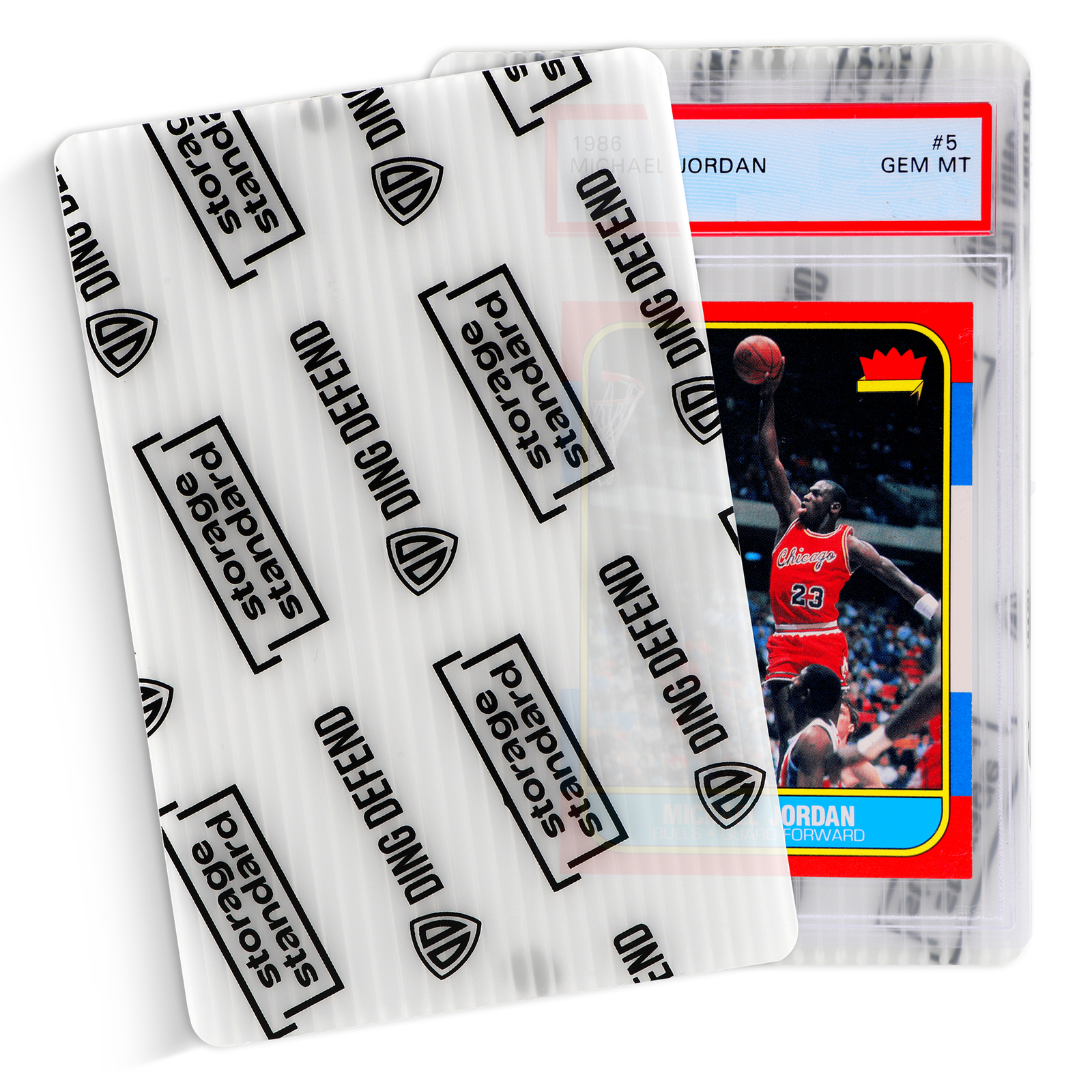 Card Protectors Trading Cards Shipping Supplies, 110-Pack 4” x 6”